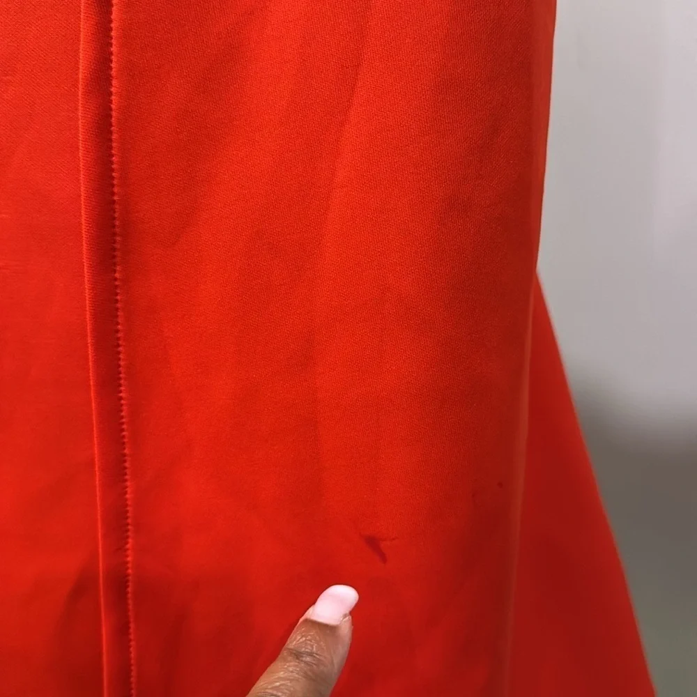 🔵 Women's Red Cape Blazer Size S/M